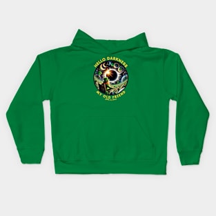 HELLO SAINT PATRICK'S ECLIPSE DAY DARKNESS Kids Hoodie